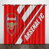 2025 NEW Arsenal Football Club Curtains Pattern Blackout Window Drapes