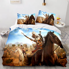 2026 NEW Assassin's Creed Odyssey Bedding Set Quilt Covers Without Filler
