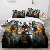 2026 NEW Assassin's Creed Odyssey Cosplay Bedding Set Quilt Covers