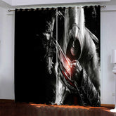 2025 NEW Assassin's Creed Pattern Curtains Blackout Window Drapes