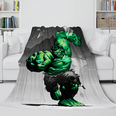 2025 NEW Avengers 4 Flannel Blanket Fleece Throw Cosplay Blanket Wrap Nap Quilt