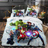2026 NEW Avengers Cosplay Bedding Set Quilt Cover Without Filler