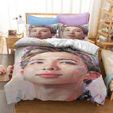 2026 NEW BTS Bangtan Boys Bedding Set Character Quilt Cover Without Filler