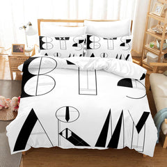 2026 NEW BTS Team Cosplay Bedding Set Quilt Covers Room Decoration
