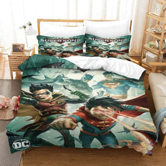 2026 NEW Batman and Superman Battle of the Super Sons Bedding Set Quilt Duvet