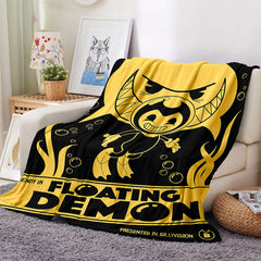 2025 NEW Bendy And The Ink Machine Blanket Flannel Throw Room Decoration