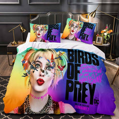 2025 NEW Birds of Prey Harley Quinn Bedding Set Quilt Duvet Cover Bedding Sets