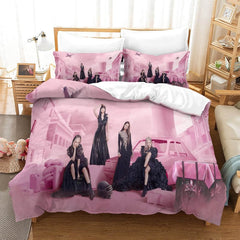 2026 NEW Blackpink Bedding Sets Pattern Quilt Cover Without Filler