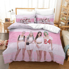 2026 NEW Blackpink Bedding Sets Pattern Quilt Cover Without Filler