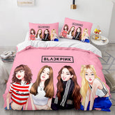 2026 NEW Blackpink Cosplay Bedding Set Quilt Covers Without Filler