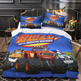 2026 NEW Blaze and the Monster Machines Bedding Set Quilt Duvet Cover Without Filler