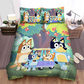 2026 NEW Blue Heeler Bingo Bedding Set Quilt Cover Room Decoration