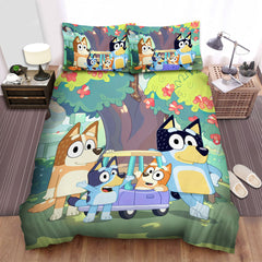 2026 NEW Blue Heeler Bingo Bedding Set Quilt Cover Room Decoration