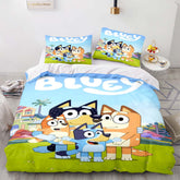 2026 NEW Blue Heeler Bingo Bedding Set Quilt Cover Without Filler