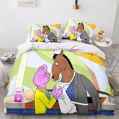 2025 NEW BoJack Horseman Bedding Set Quilt Duvet Cover Bedding Sets