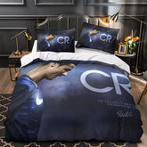 2026 NEW CR7 Cristiano Ronaldo Bedding Set Pattern Quilt Duvet Cover
