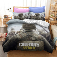 2026 NEW Call of Duty Bedding Sets Pattern Quilt Cover Without Filler