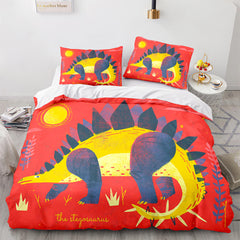 2025 NEW Cartoon Dinosaur Cosplay Bedding Sets Quilt Cover Without Filler