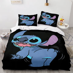 2026 NEW Cartoon Lilo and Stitch Cosplay Bedding Set Quilt Cover Without Filler