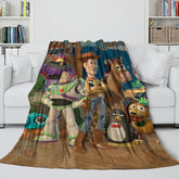 2025 NEW Cartoon Toy Story Blanket Flannel Fleece Throw Room Decoration