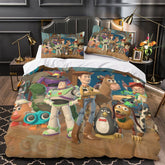2026 NEW Cartoon Toy Story Pattern Bedding Set Quilt Duvet Cover Without Filler