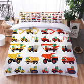 2025 NEW Cartoon Truck Bedding Set Quilt Cover Without Filler