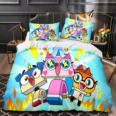 2026 NEW Cartoon Unikitty Bedding Set Quilt Duvet Cover Bedding Sets for Kids