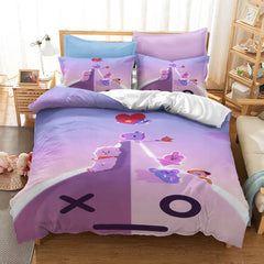 2026 NEW Cartoon image Cosplay Bedding Set Quilt Covers Without Filler