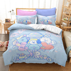 2026 NEW Cartoon image Cosplay Bedding Set Quilt Covers Without Filler