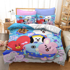 2026 NEW Cartoon image Cosplay Bedding Set Quilt Covers Without Filler