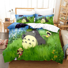 2026 NEW Cartoons MY NEIGHBOR TOTORO Bedding Sets Quilt Cover Without Filler