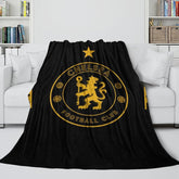 2025 NEW Chelsea Football Club Blanket Flannel Throw Room Decoration
