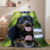 2025 NEW Cute Animals Soft Flannel Fleece Throw Blanket