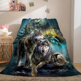 2025 NEW Cute Animals Soft Flannel Fleece Throw Cosplay Blanket