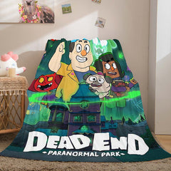 2025 NEW Dead End Paranormal Park Blanket Pattern Flannel Throw Room Decoration