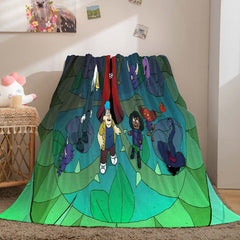 2025 NEW Dead End Paranormal Park Blanket Pattern Flannel Throw Room Decoration