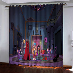 2025 NEW Dead End Paranormal Park Curtains Pattern Blackout Window Drapes