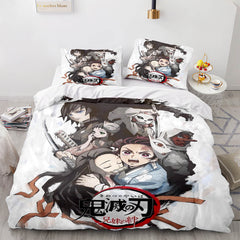2026 NEW Demon Slayer Cosplay Bedding Set Quilt Covers Without Filler