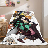 2025 NEW Demon Slayer Flannel Fleece Blanket