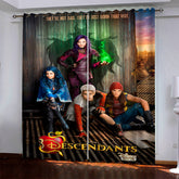 2025 NEW Descendants Panther Curtains Blackout Window Drapes