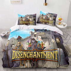 2026 NEW Disenchantment Bedding Set Pattern Quilt Cover Without Filler