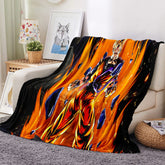 2025 NEW Dragon Ball Super Blanket Flannel Throw Room Decoration