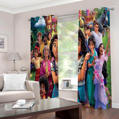 2025 NEW Encanto Curtains Cosplay Blackout Window Drapes for Room Decoration