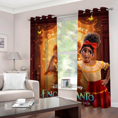 2025 NEW Encanto Curtains Cosplay Blackout Window Drapes for Room Decoration