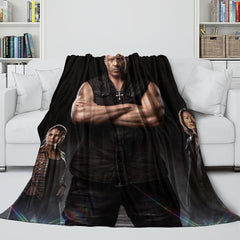 2025 NEW Fast & Furious 10 Fast X Blanket Flannel Fleece Throw Room Decoration