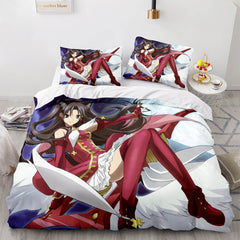 2026 NEW Fate stay night Tohsaka Rin Bedding Set Quilt Covers Without Filler
