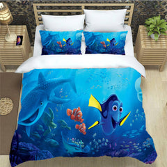 2026 NEW Finding Dory Bedding Set Pattern Quilt Cover Without Filler