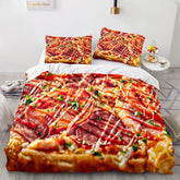 2025 NEW Fine Food Cosplay Bedding Set Quilt Cover