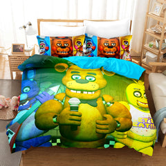 2025 NEW Game Five Nights at Freddy's Bedding Sets Pattern Quilt Covers