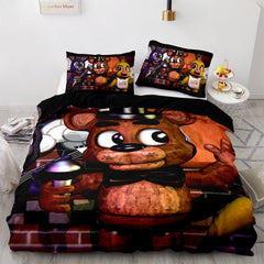 2025 NEW Game Five Nights at Freddy's Bedding Sets Pattern Quilt Covers